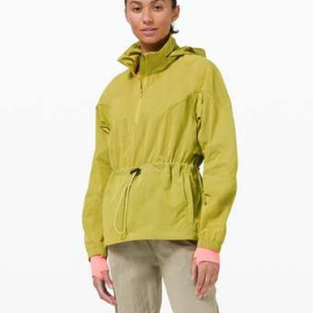 Lululemon Evergreen Anorak - Yellow Pear